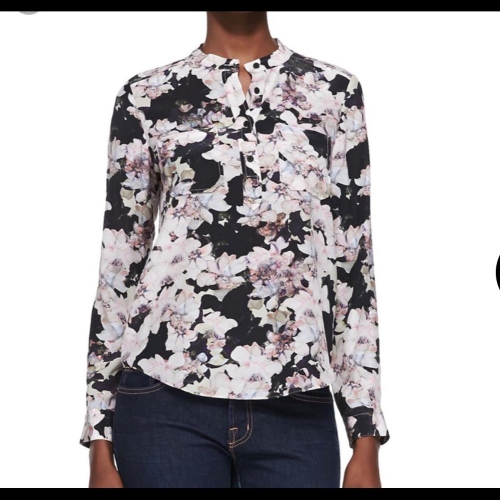 Rebecca Taylor floral blouse